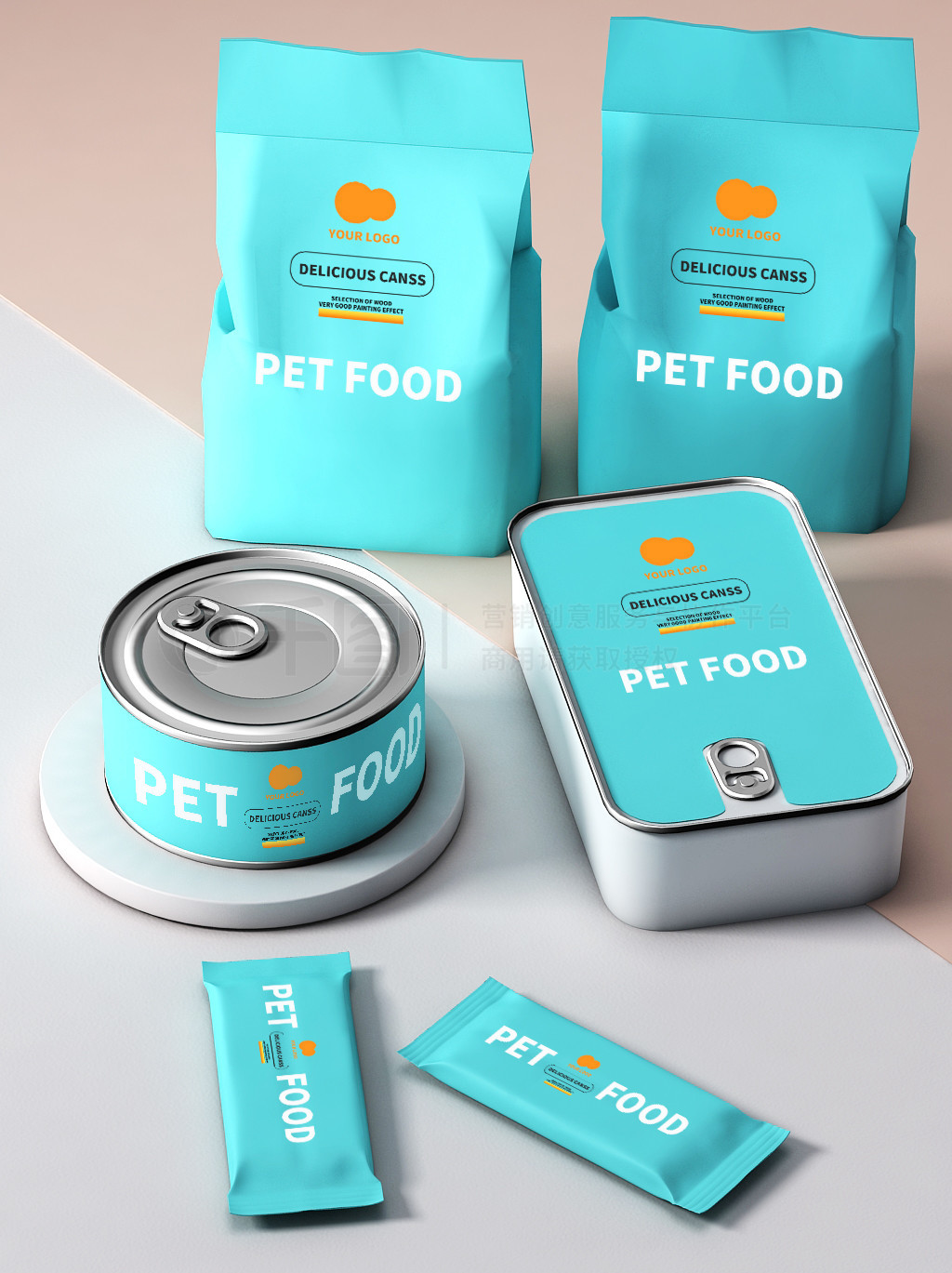 寵物用品食品零食包裝設(shè)計(jì) 樣機(jī)場景的應(yīng)用與價(jià)值